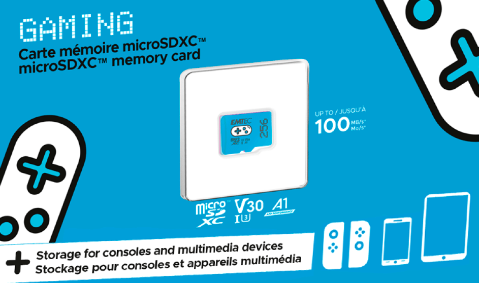 Carte mémoire micro SD pour Nintendo Switch, extension pour jeu