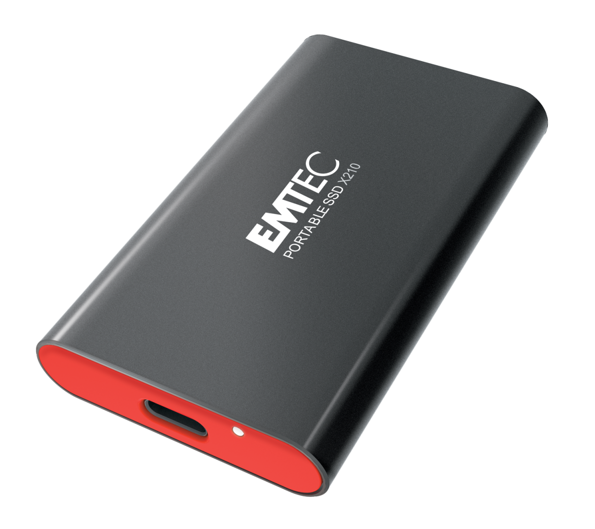 Disco SSD Portátil Emtec X205 256GB - USB 3.2 Gen2, Carcasa Aluminio, Compacto