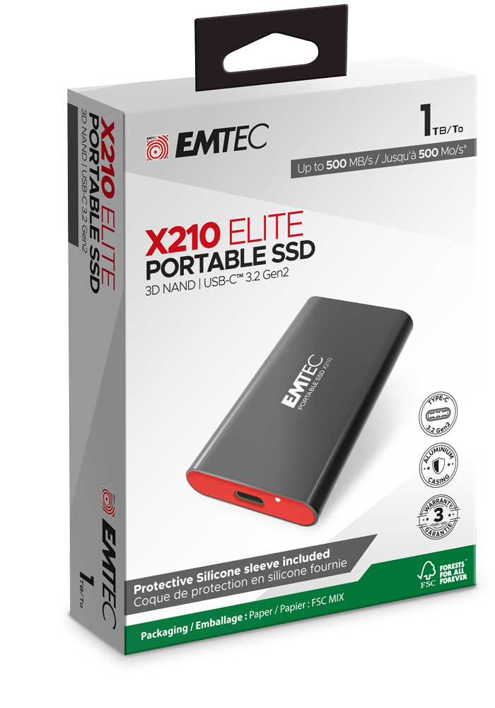 X210 ELITE Portable SSD | EMTEC