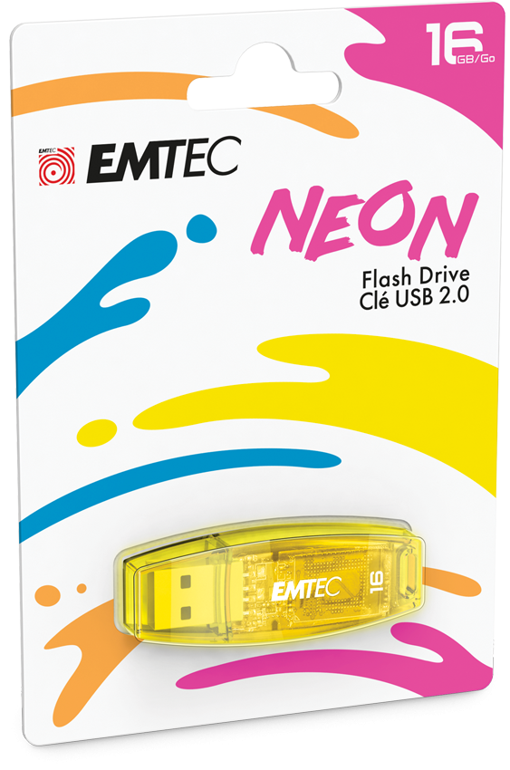 Emtec C410 Color Mix - clé USB 16 Go - USB 2.0