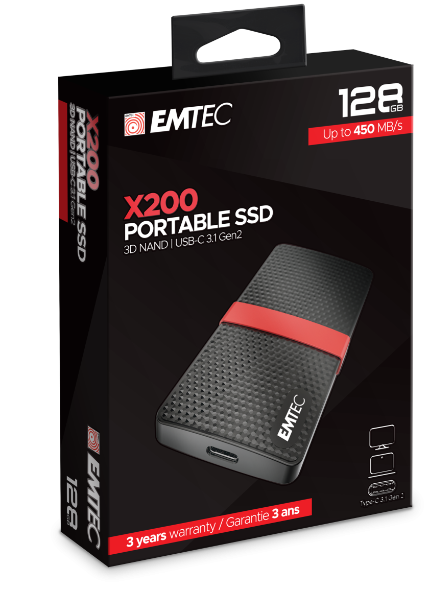 X200 Portable SSD Power Plus EMTEC