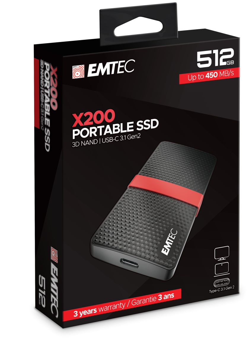 X200 Portable SSD Power Plus | EMTEC