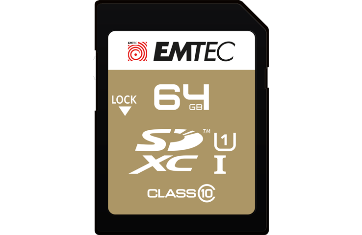 SD UHS-I U1 Elite Gold | EMTEC