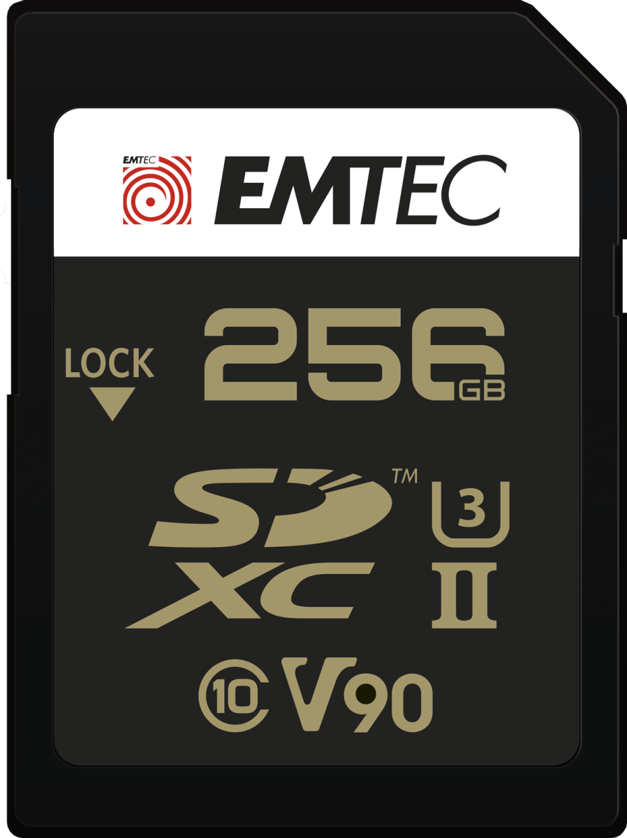 Emtec SDXC UHS-II U3 V90 au meilleur prix sur