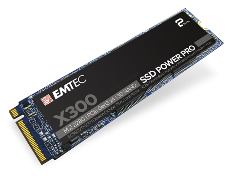 SSD EMTEC Power Pro X300 1To M.2 NVMe Gen3 3300Mo/s