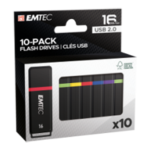 Emtec C410 Color Mix - clé USB 64 Go - USB 2.0