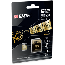 Carte micro SD, 64 go, EMTEC, NF