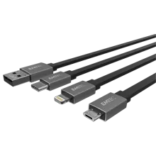 T700 Cables Lightning / micro-USB / Type-C