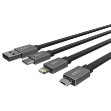 T700 Cables Lightning / micro-USB / Type-C