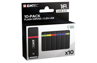 K100 USB2.0 Mini Box 10-Pack