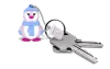 Animalitos Lady Penguin and keys