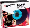 CD-R Vinyl Look blue pack 10