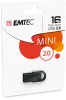 D250 Mini USB 2.0 cardboard black 1pack 16GB