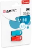 D250 Mini USB 2.0 cardboard 2pack 8GB