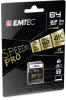 SD UHS-I U3 V30 SpeedIN PRO cardboard 64GB